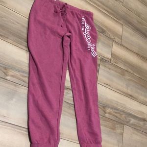 pink joggers